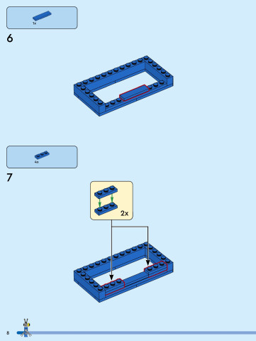 LEGO 40921 instructions page 8 – build guide