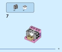 LEGO 40922 instructions page 11 – build guide