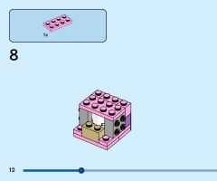 LEGO 40922 instructions page 12 – build guide