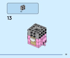 LEGO 40922 instructions page 19 – build guide