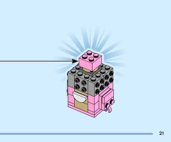 LEGO 40922 instructions page 21 – build guide