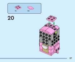 LEGO 40922 instructions page 27 – build guide