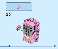 LEGO 40922 instructions page 31 – build guide