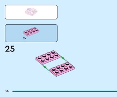LEGO 40922 instructions page 34 – build guide