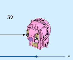 LEGO 40922 instructions page 41 – build guide
