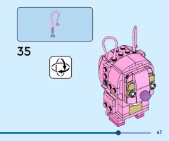 LEGO 40922 instructions page 47 – build guide