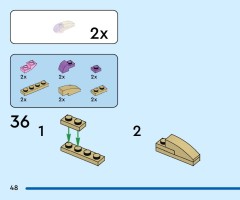 LEGO 40922 instructions page 48 – build guide