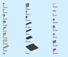 LEGO 40922 instructions page 54 – build guide
