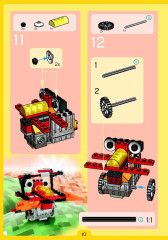LEGO 4093 instructions page 10 – build guide