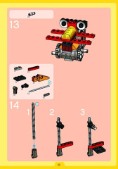 LEGO 4093 instructions page 11 – build guide