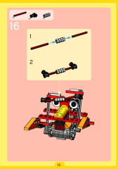 LEGO 4093 instructions page 15 – build guide