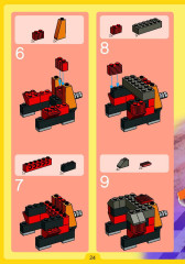 LEGO 4093 instructions page 24 – build guide