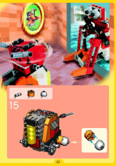 LEGO 4093 instructions page 33 – build guide