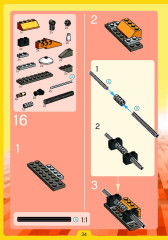 LEGO 4093 instructions page 34 – build guide