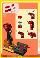 LEGO 4093 instructions page 58 – build guide
