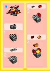 LEGO 4093 instructions page 6 – build guide