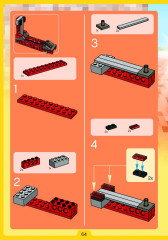 LEGO 4093 instructions page 64 – build guide
