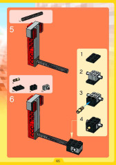 LEGO 4093 instructions page 65 – build guide