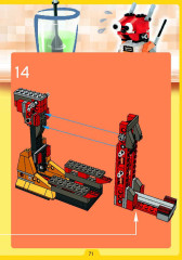 LEGO 4093 instructions page 71 – build guide