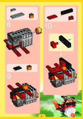 LEGO 4093 instructions page 9 – build guide