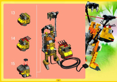LEGO 4094 instructions page 20 – build guide