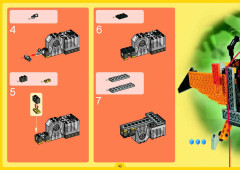 LEGO 4094 instructions page 42 – build guide
