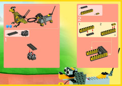 LEGO 4094 instructions page 63 – build guide