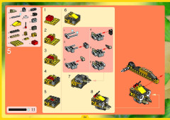 LEGO 4094 instructions page 84 – build guide