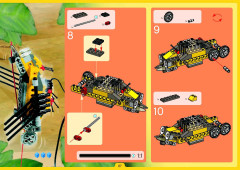 LEGO 4094 instructions page 87 – build guide