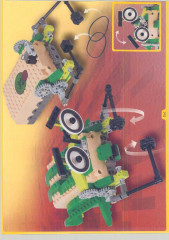 LEGO 4095 instructions page 154 – build guide