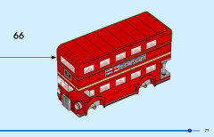 LEGO 40953 instructions page 71 – build guide