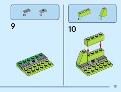 LEGO 40954 instructions page 13 – build guide