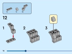 LEGO 40954 instructions page 16 – build guide