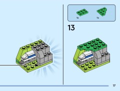 LEGO 40954 instructions page 17 – build guide