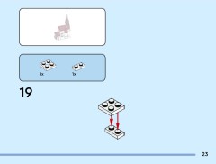 LEGO 40954 instructions page 23 – build guide