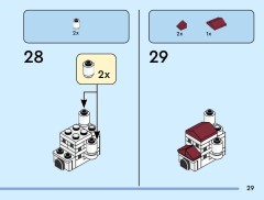LEGO 40954 instructions page 29 – build guide