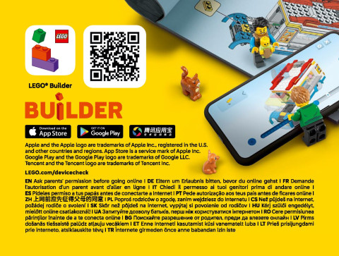 LEGO 40954 instructions page 3 – build guide