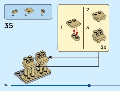 LEGO 40954 instructions page 34 – build guide