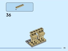 LEGO 40954 instructions page 35 – build guide