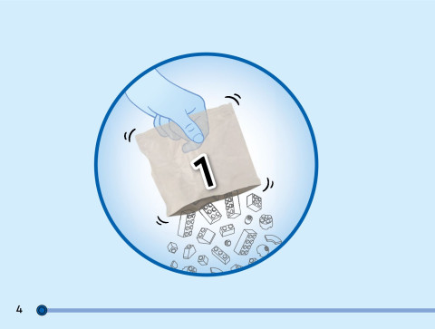 LEGO 40954 instructions page 4 – build guide