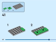 LEGO 40954 instructions page 40 – build guide