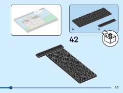 LEGO 40954 instructions page 43 – build guide
