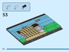 LEGO 40954 instructions page 54 – build guide