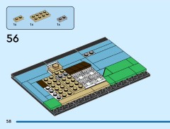 LEGO 40954 instructions page 58 – build guide