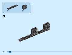 LEGO 40954 instructions page 6 – build guide