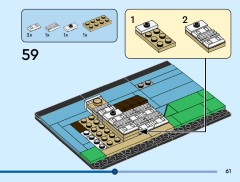 LEGO 40954 instructions page 61 – build guide