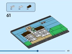 LEGO 40954 instructions page 63 – build guide