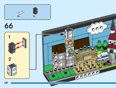 LEGO 40954 instructions page 68 – build guide