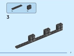 LEGO 40954 instructions page 7 – build guide
