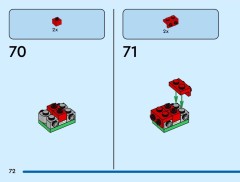 LEGO 40954 instructions page 72 – build guide